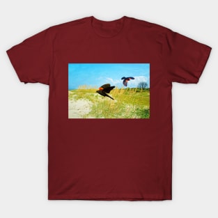 Red-Winged Blackbirds T-Shirt